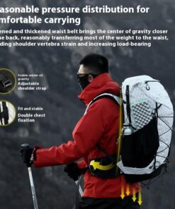 Mountaineering Bag Large Capacity Camping Off-road Waterproof Backpack